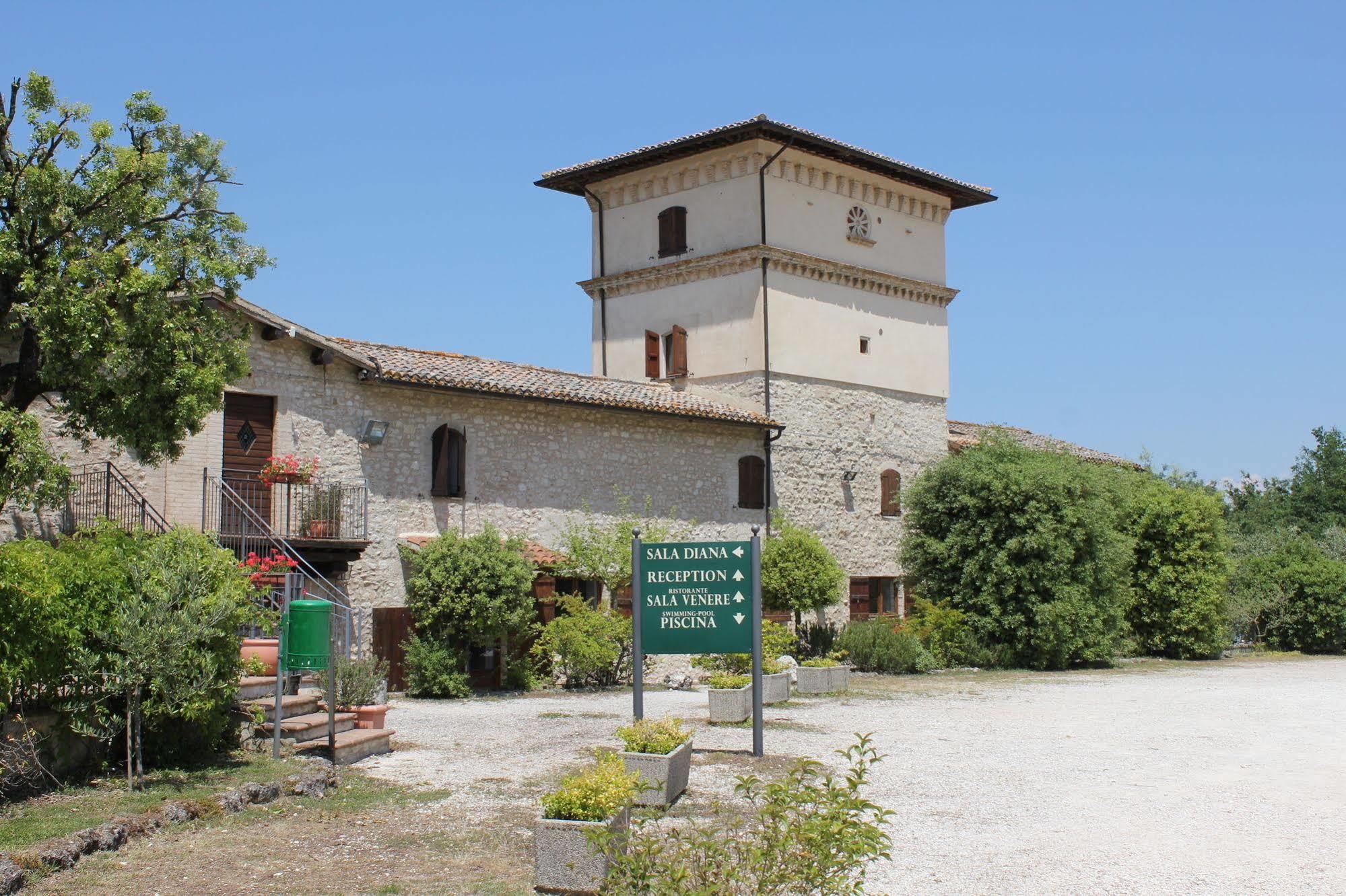 Valle Rosa Spoleto Bagian luar foto