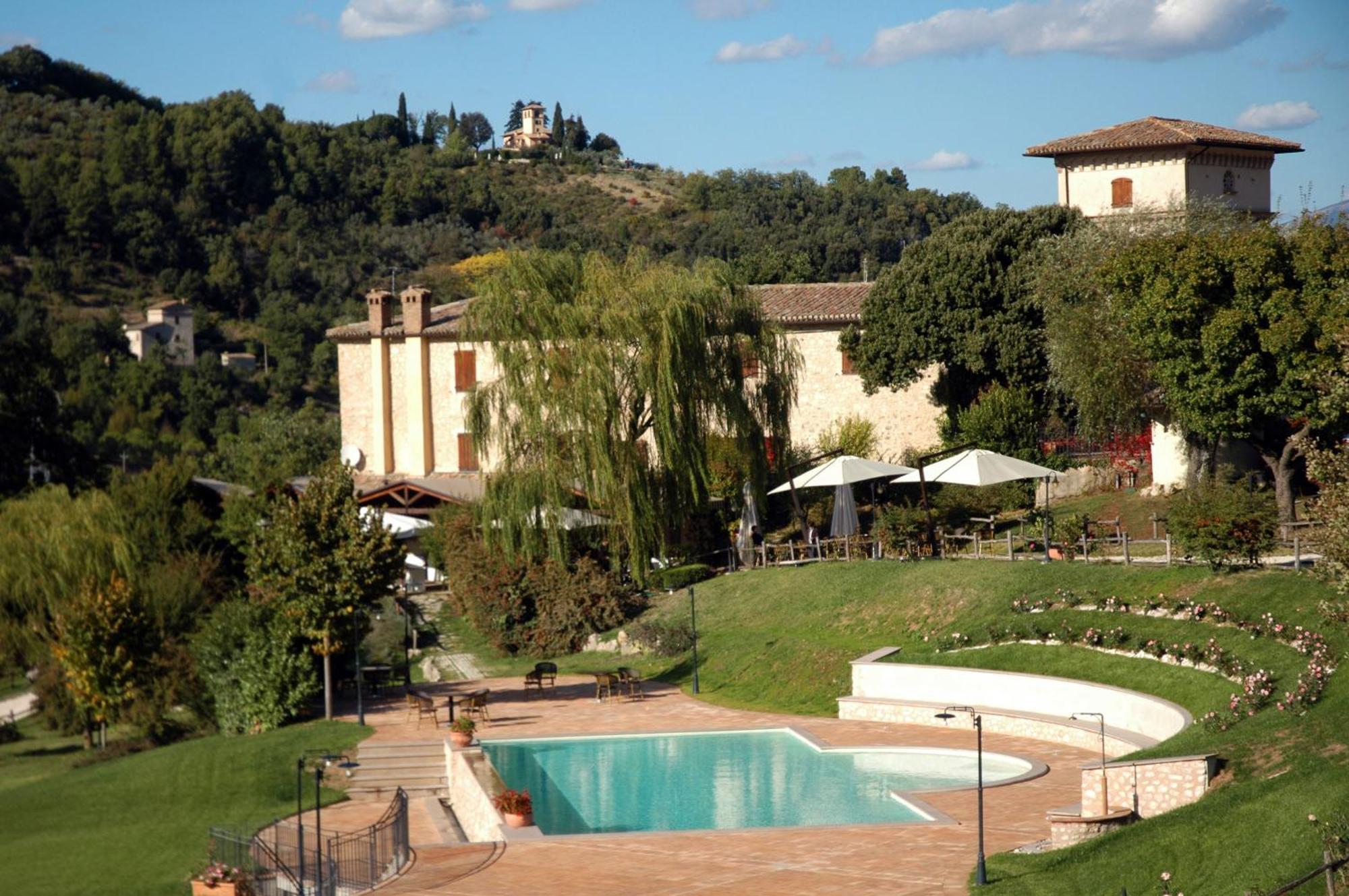 Valle Rosa Spoleto Bagian luar foto
